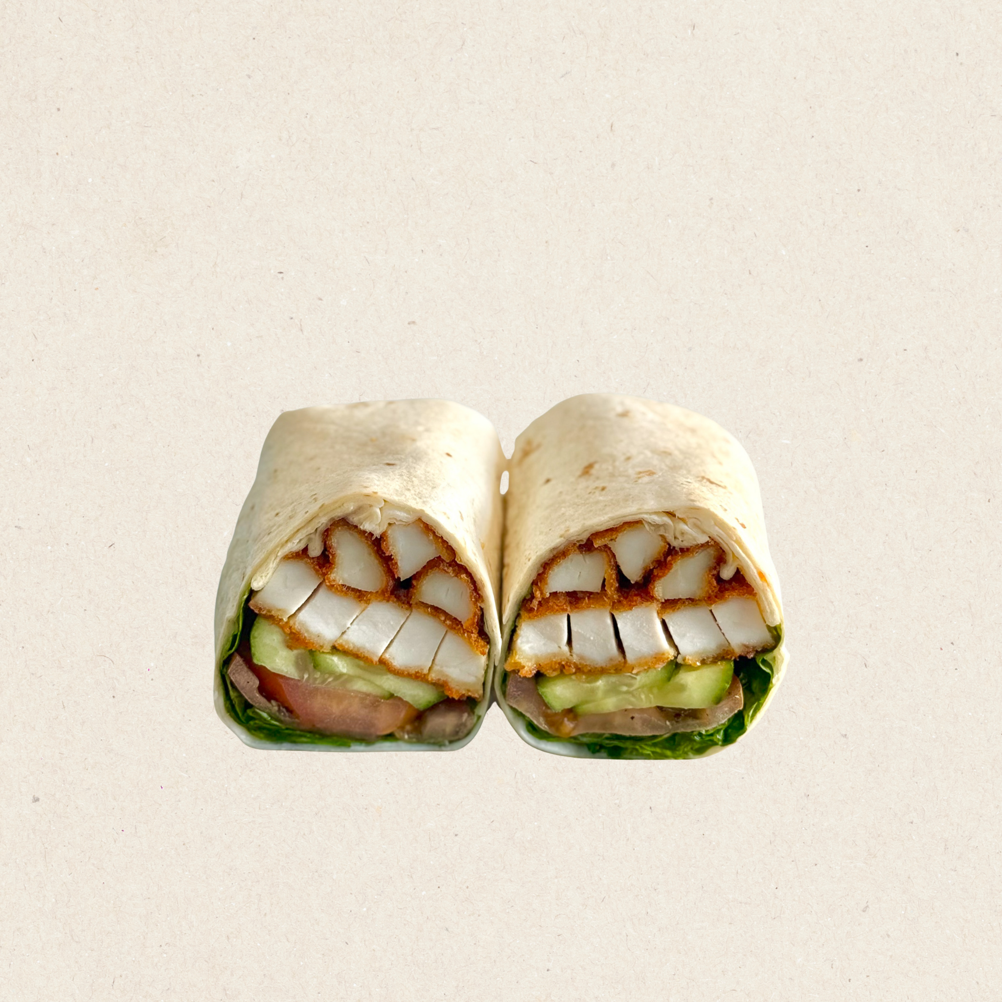 Chicken Schnitzel Wrap