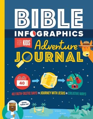 Bible Infographics for Kids Adventure Journal - by Harvest House Publishers (Paperback)