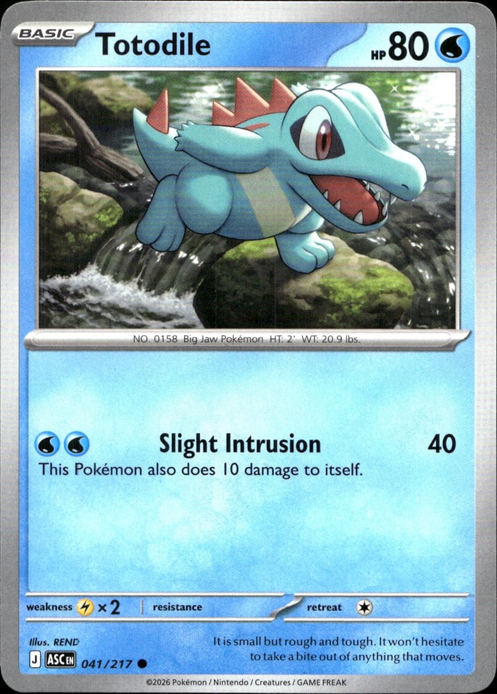 Totodile - ME02.5 41/217
