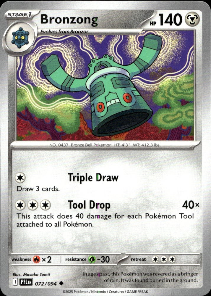Bronzong - ME02 72/94