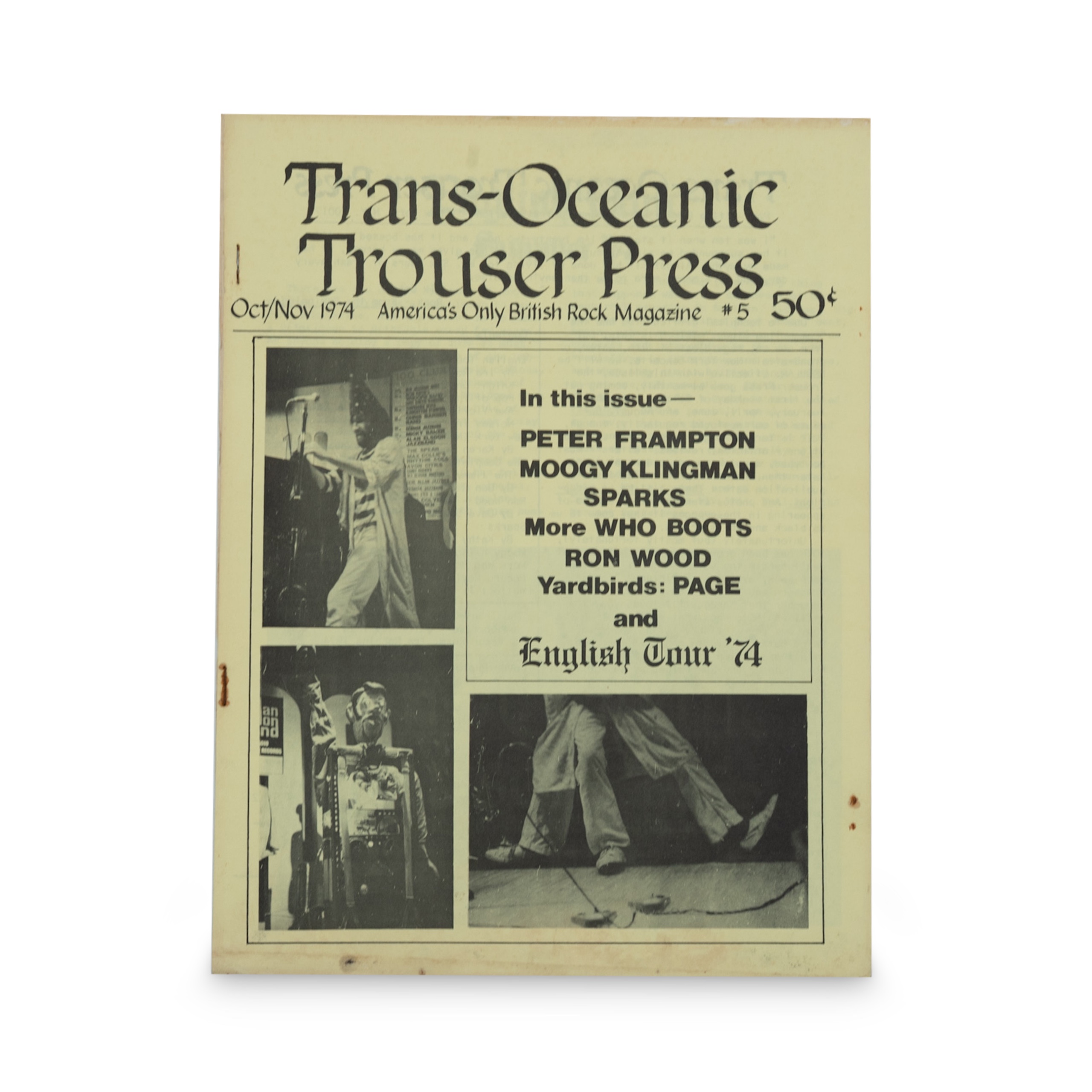 Trans-Oceanic Trouser Press-- Issue #5 [Magazine]