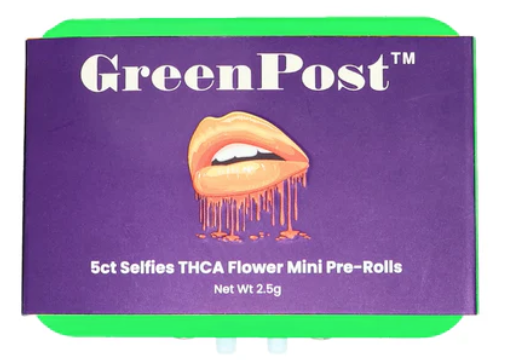 Green Post THCa Pre Roll 5 Pack - Lime Slurps