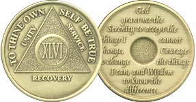 M46 Medallion Bronze 46 Year