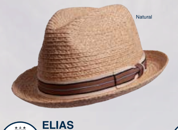 AHM Elias Sun Hat Straw Natural