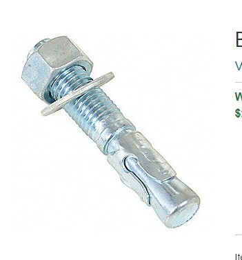 3/4X4 1/4 SLEEVE ANCHOR ZC