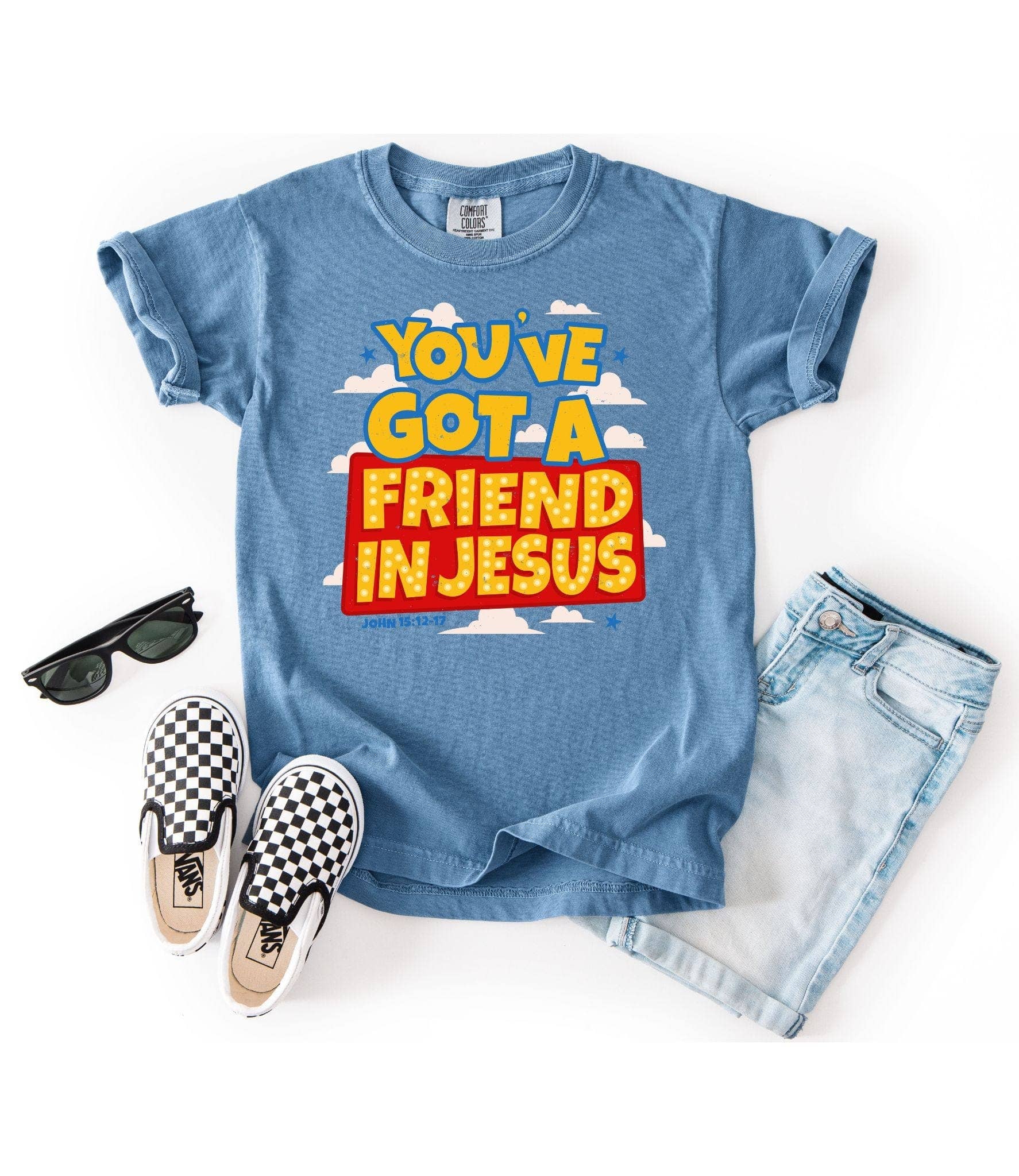 You've Got a Friend in Jesus | Youth Unisex Tee: YL=14-16