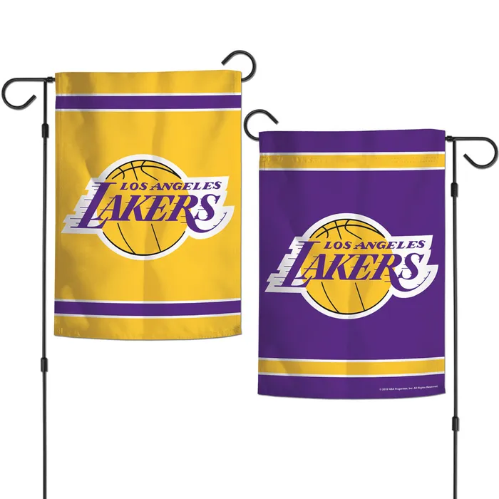 Los Angeles Lakers 2-Sided Garden Flag 12.5x18"