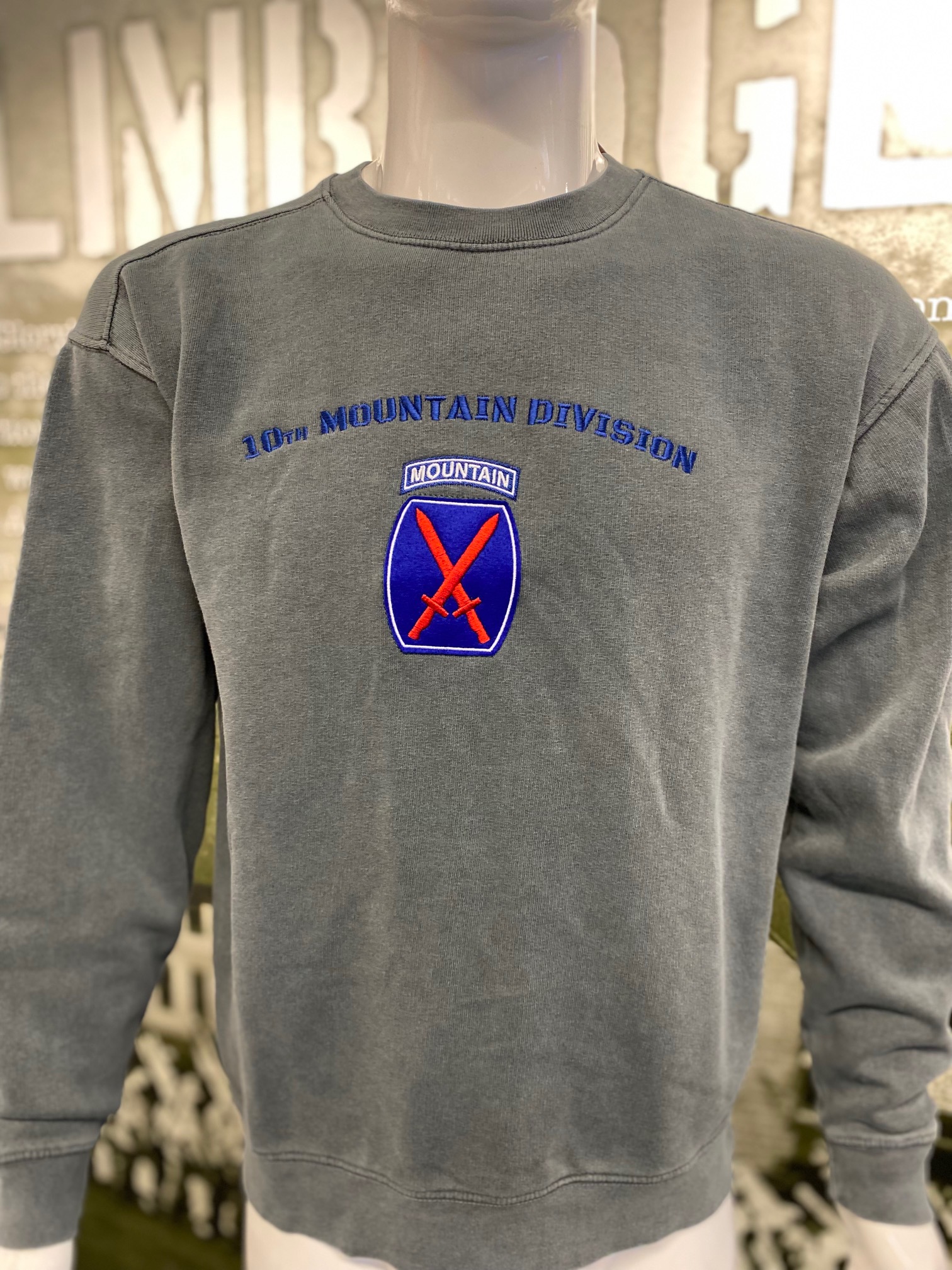 10th Mountain Division Forest Green Sweatshirt