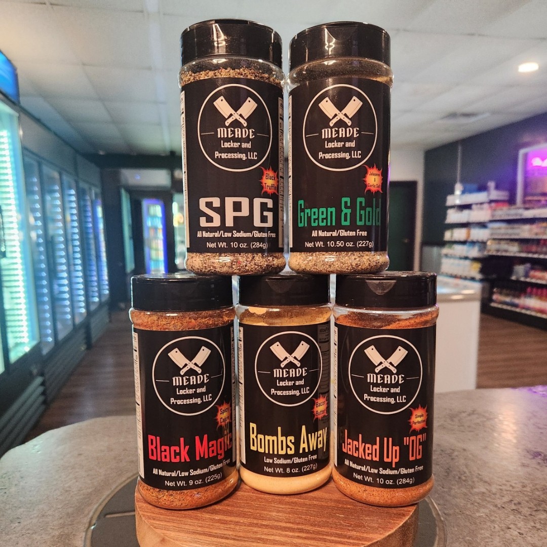 Seasonings-n-Such 9 *Meade Locker Seasoning Set