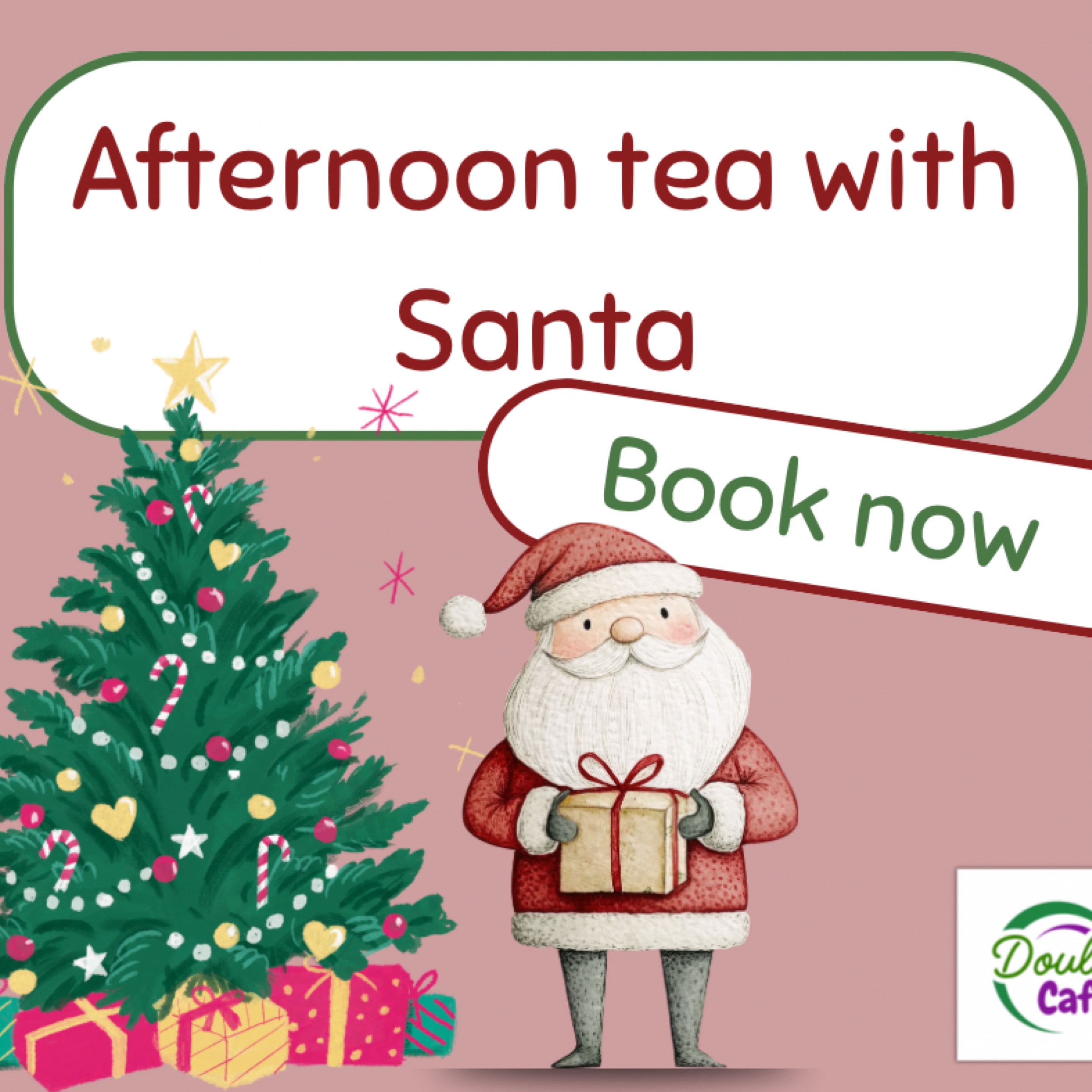 Afternoon tea with Santa