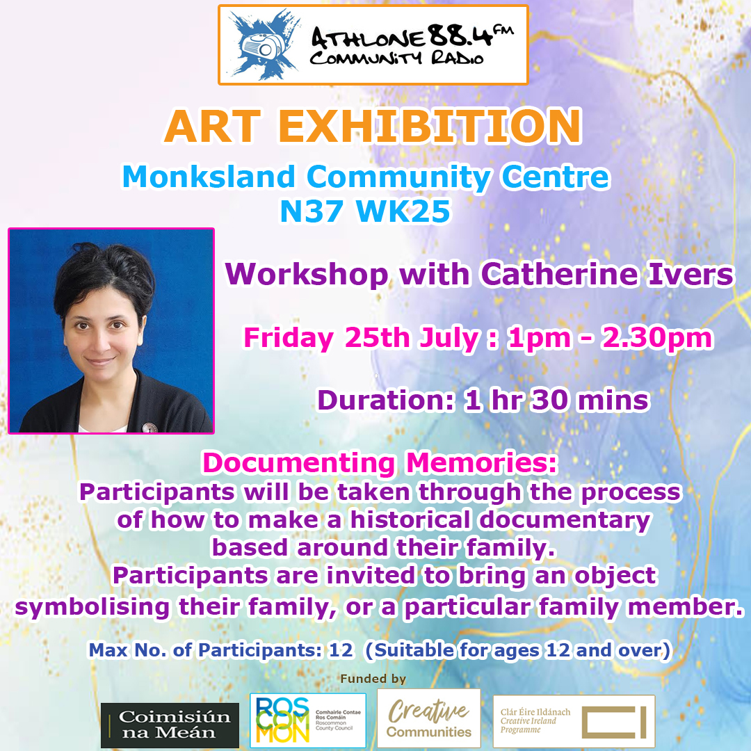 Documenting Memories: Radio Documentary making with Catherine Ivers (12+)