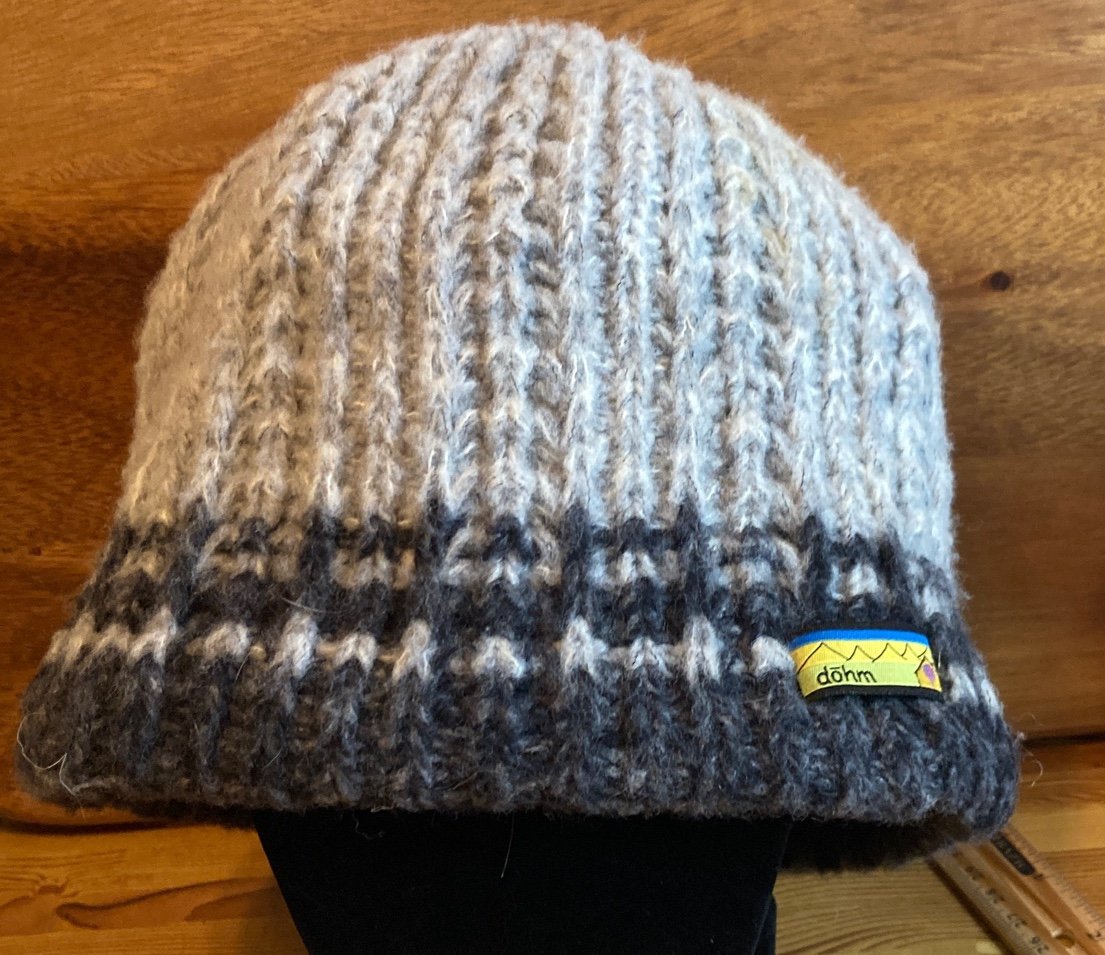 Icebox Knitting Dohm Yeti Winter Wool Hat Beanie Skull Cap For Men and Women