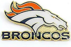 Denver Broncos Trading Pin