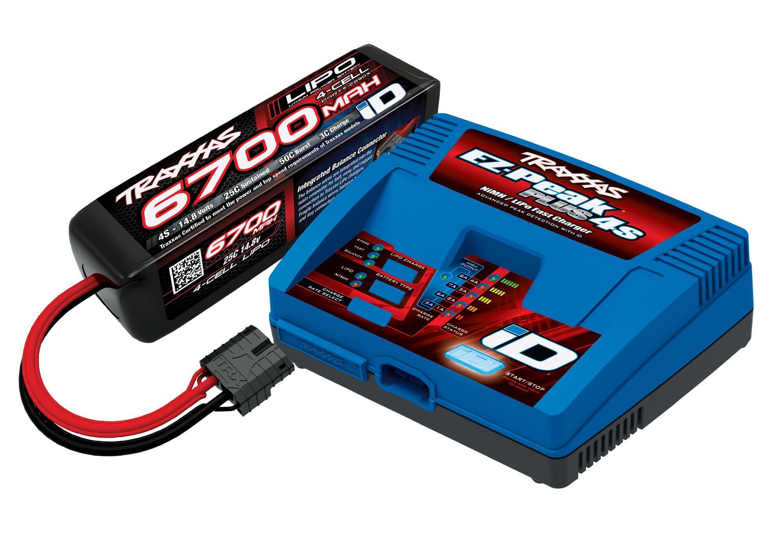 Traxxas 4S Lipo Battery And Charger Completer Pack 2998