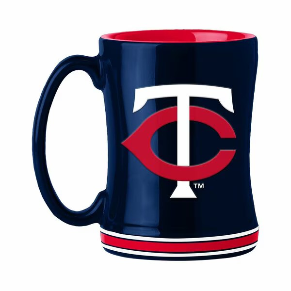 Minnesota Twins Sculpted Coffee Mug 14oz