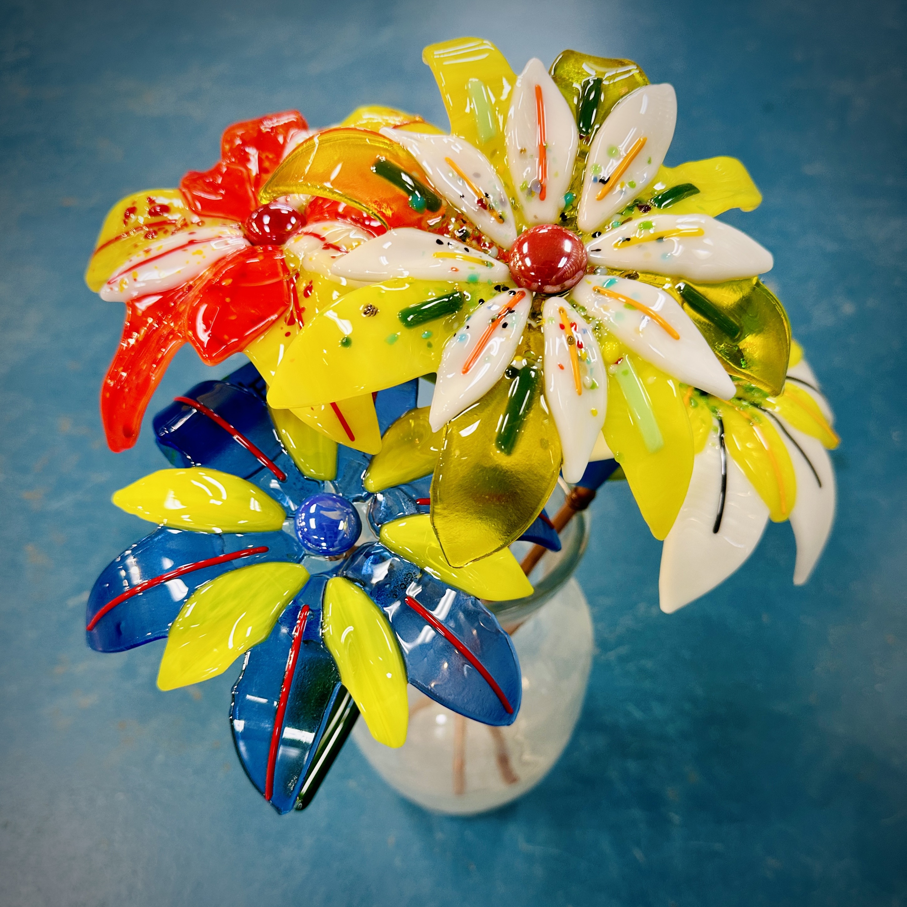 Fused Glass Flower Workshop