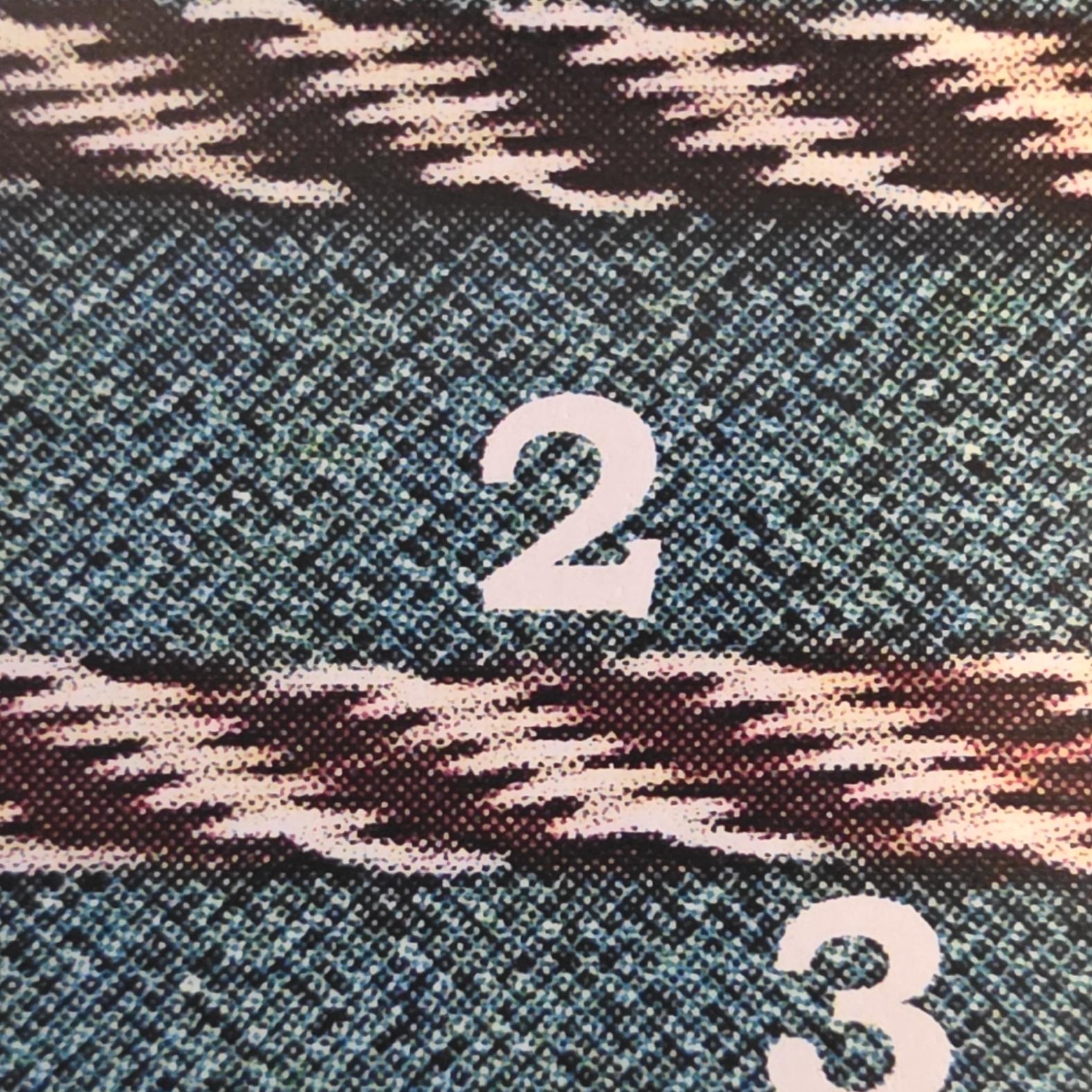 HH HB Flat Braid BRN/W