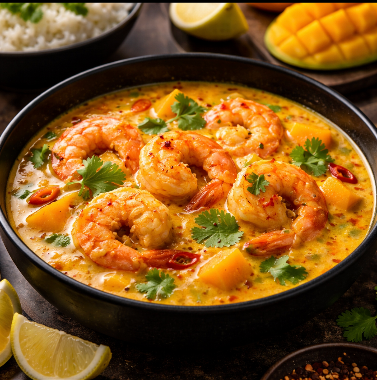 Mango Shrimp Curry