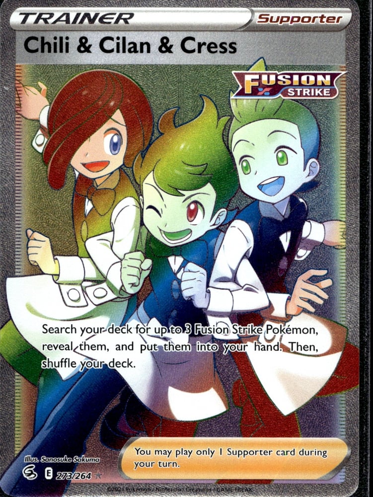 Chili & Cilan & Cress - SWSH8 273/264