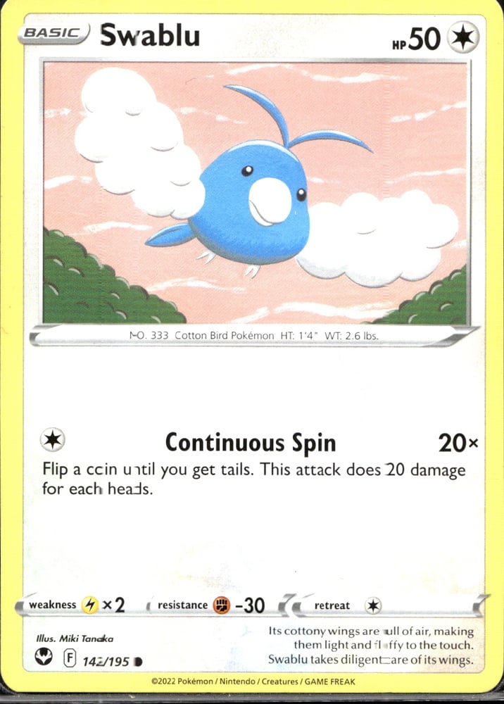Swablu - SWSH12 142/195