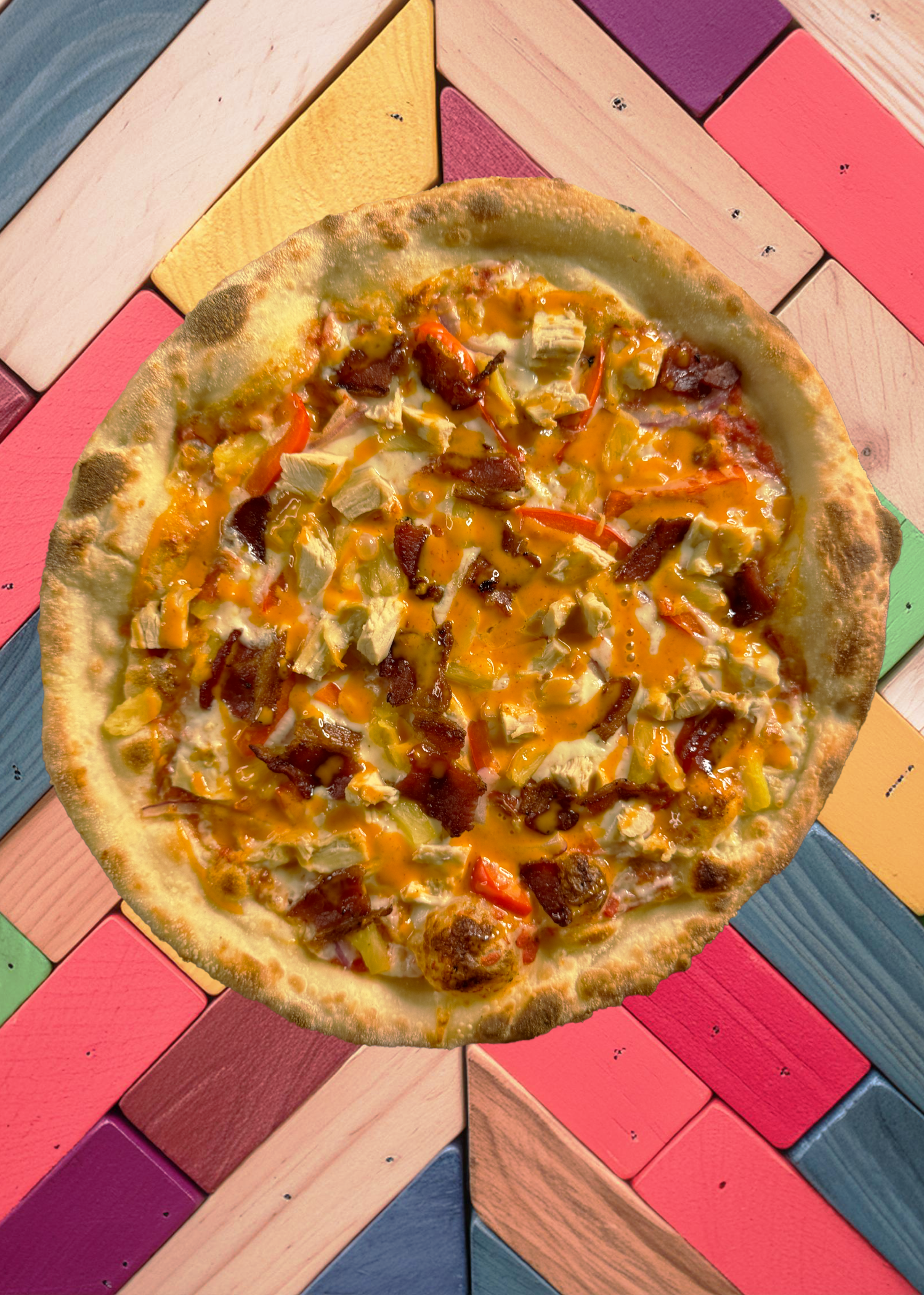 14” NY Chicken Bacon Banger