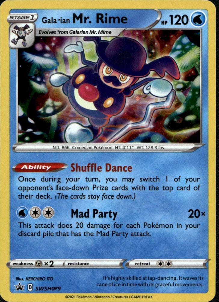 Galarian Mr. Rime - SWSHP SWSH079/307