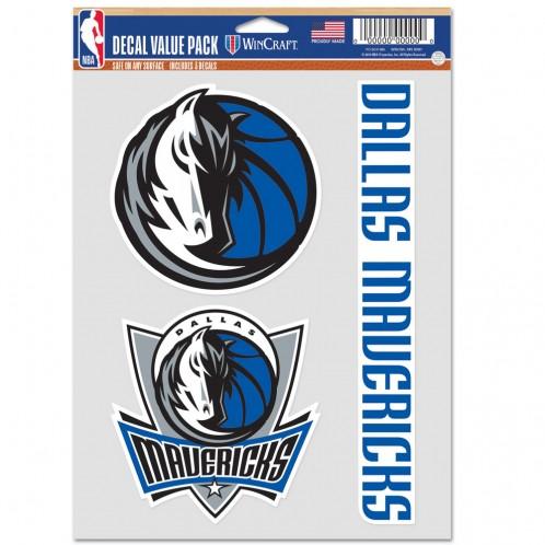 Dallas Mavericks Multi Use 3 Pack Fan Decals