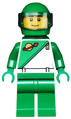 Cty0582 Statue - City Square Lego Store, Futuron Green (Space)