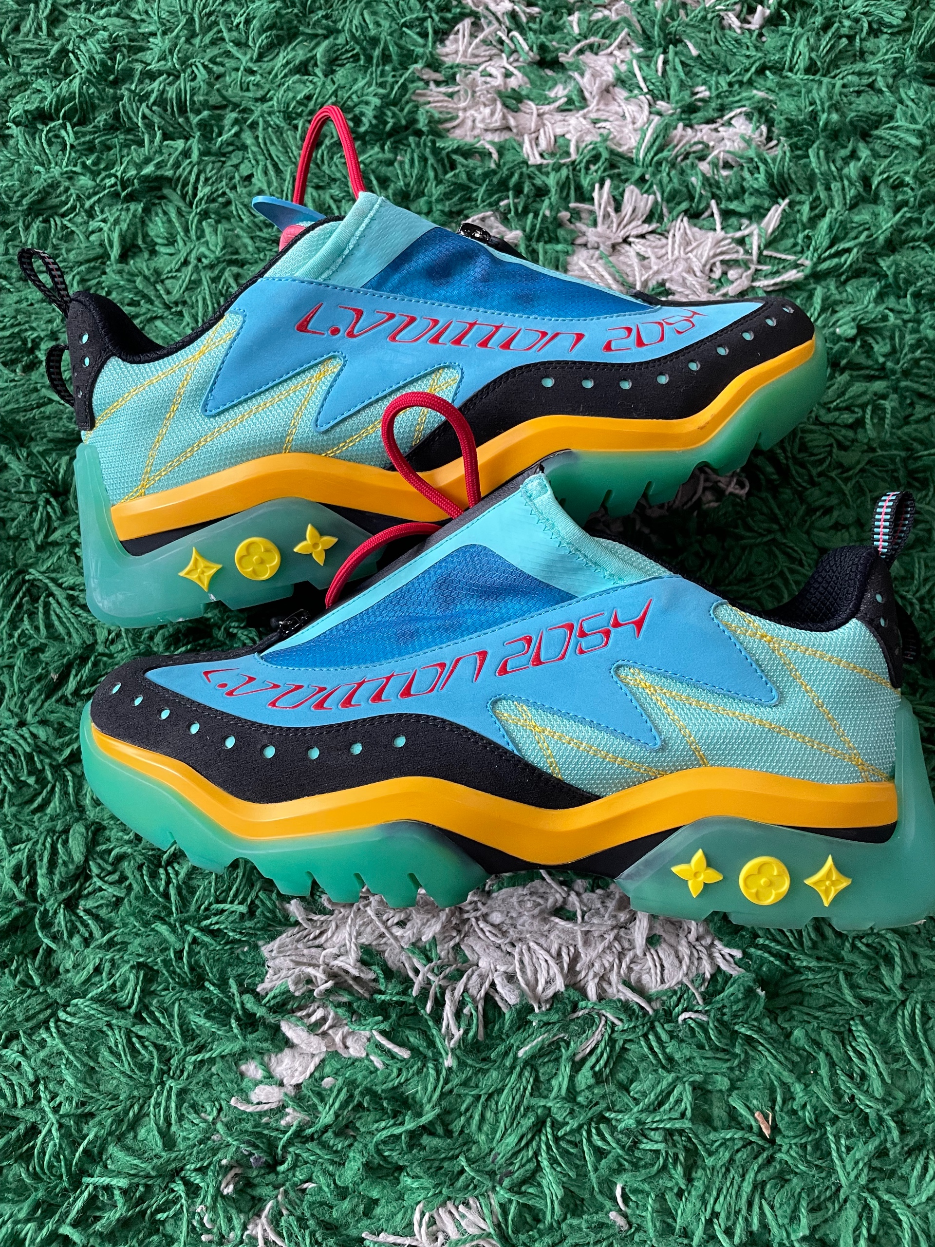 Louis Vuitton virgil albloh millennium 2054 capsule sneakers size 7 (new)