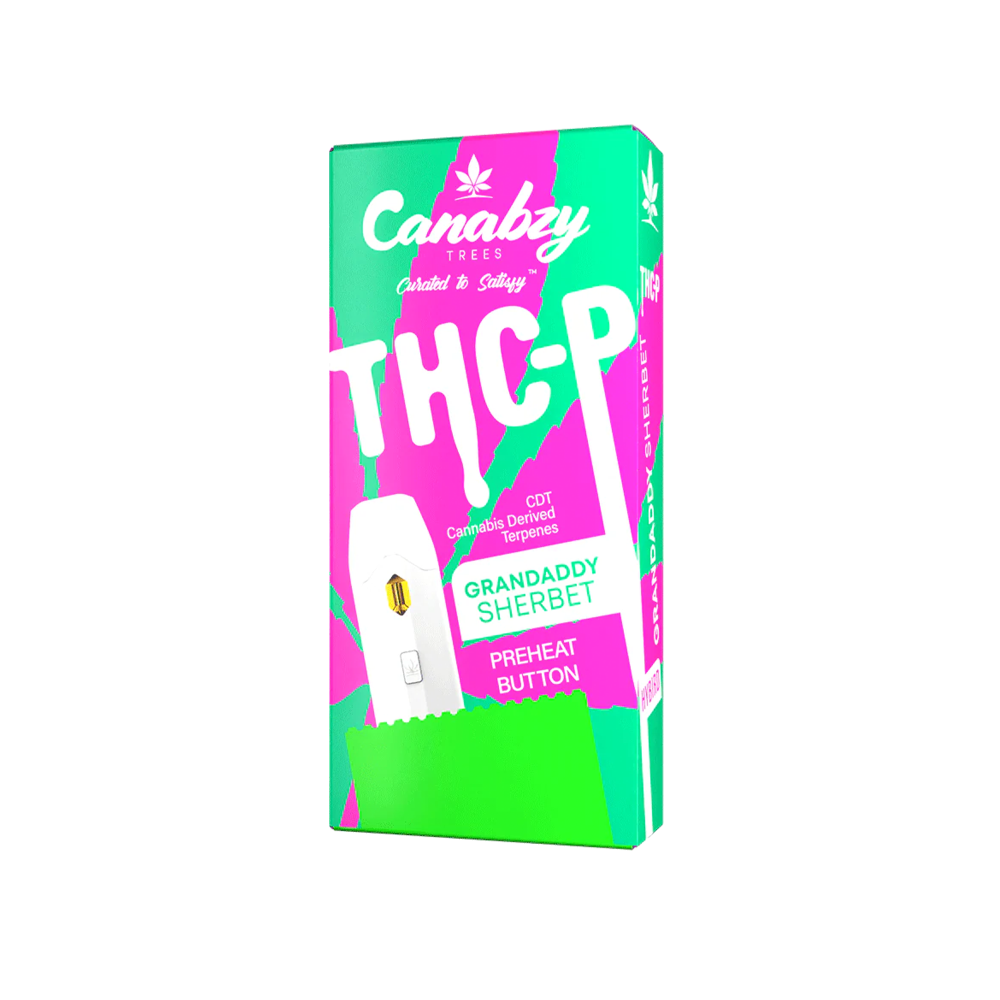 Canabzy Grandaddy Sherbet 3500mg Hybrid