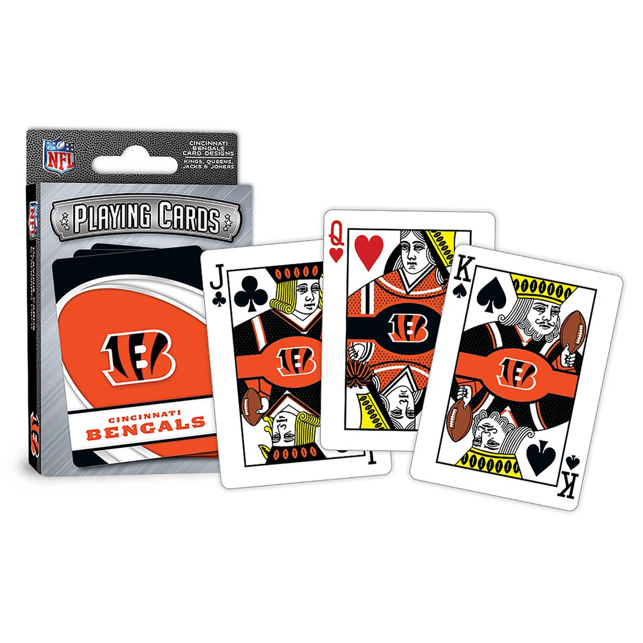 Cincinnati Bengals Logo Playing Cards