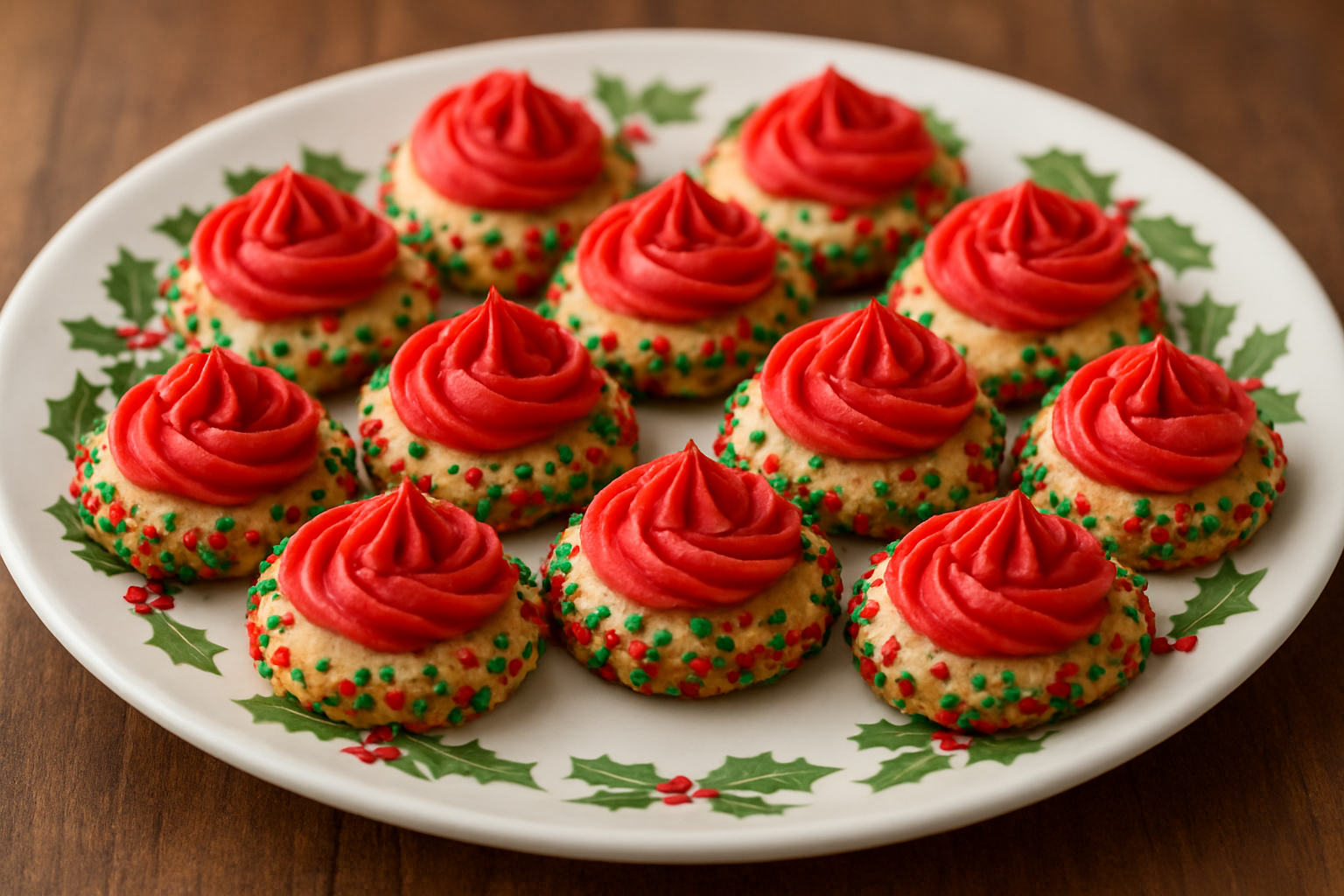 Thumbprint Holiday Cookie 2 Dozen (24)