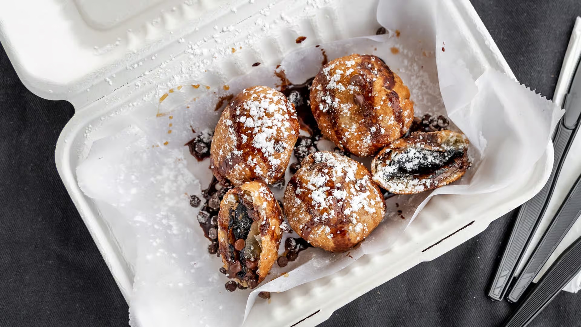 deep fried oreo puffs
