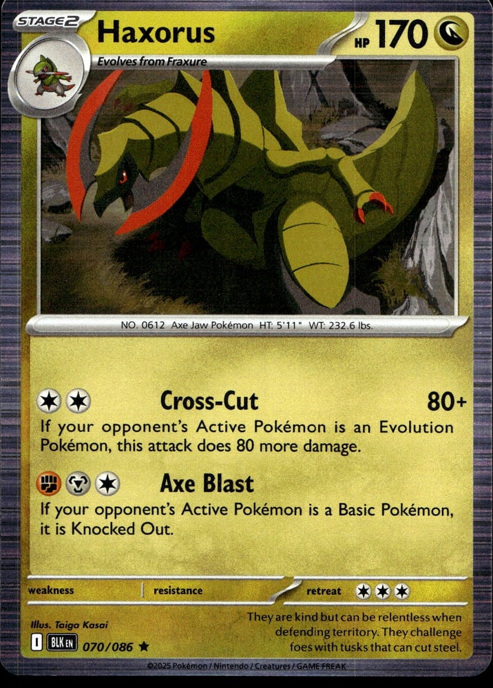 Haxorus - SV10.5B 70/86