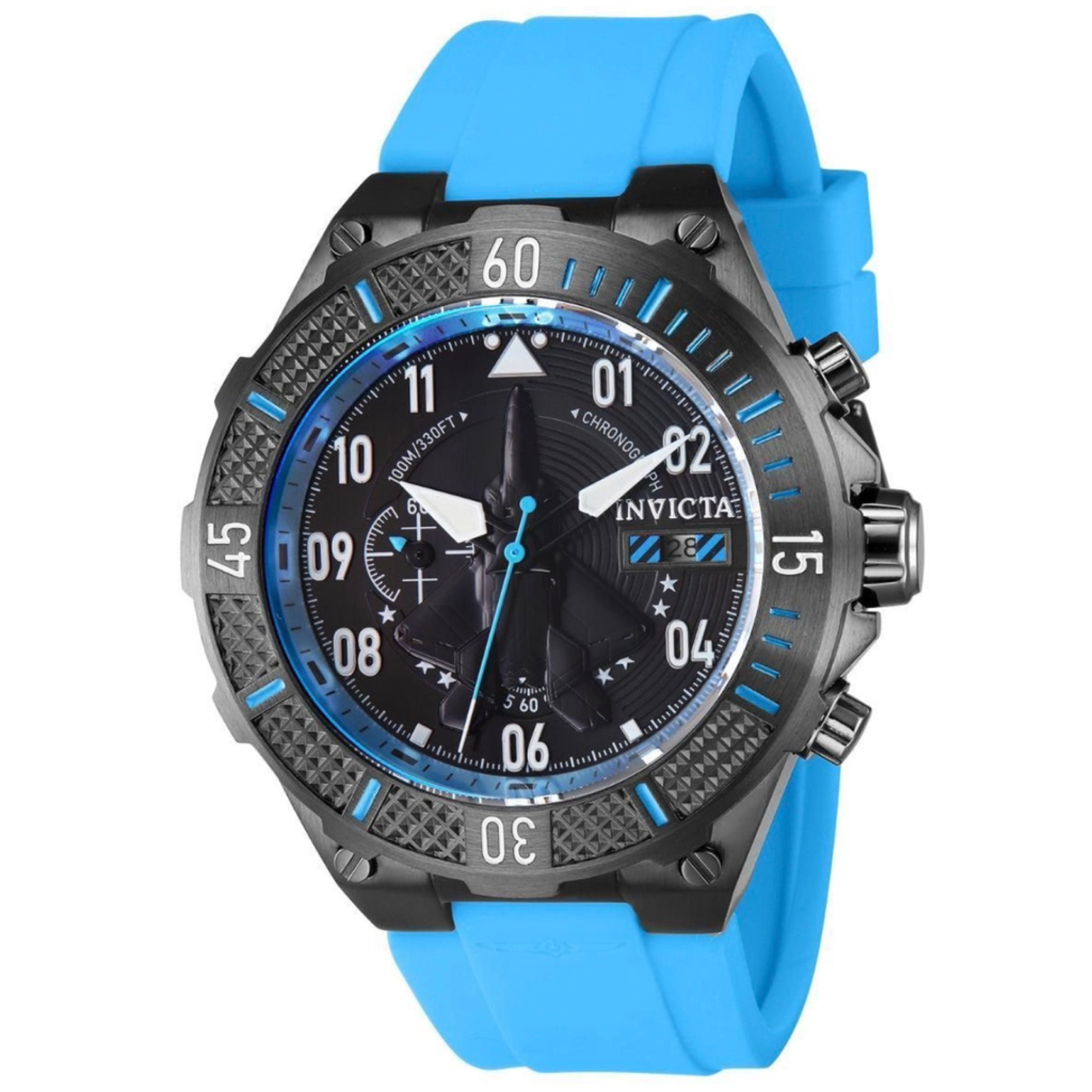 Invicta Aviator Ascend Watch - 50mm  (Blue)