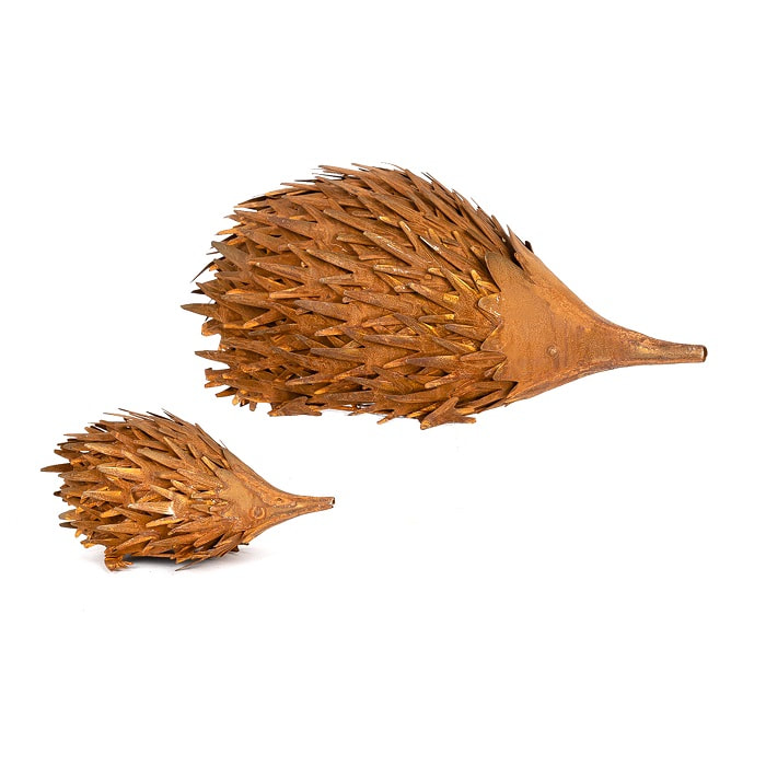 Metal Echidna Hedgehog Garden Ornament Iron Sculpture
