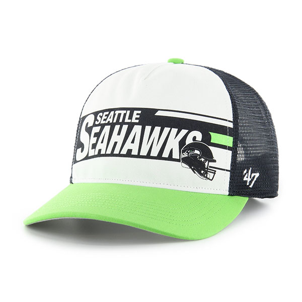 Seattle Seahawks Stackline '47 Brand Trucker Snapback Hat