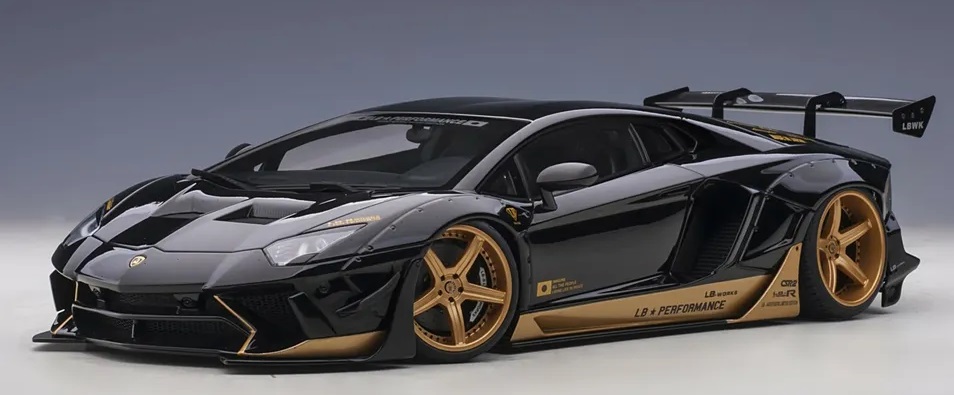79184 Liberty Walk LB-Works Lamborghini Aventador (Black)