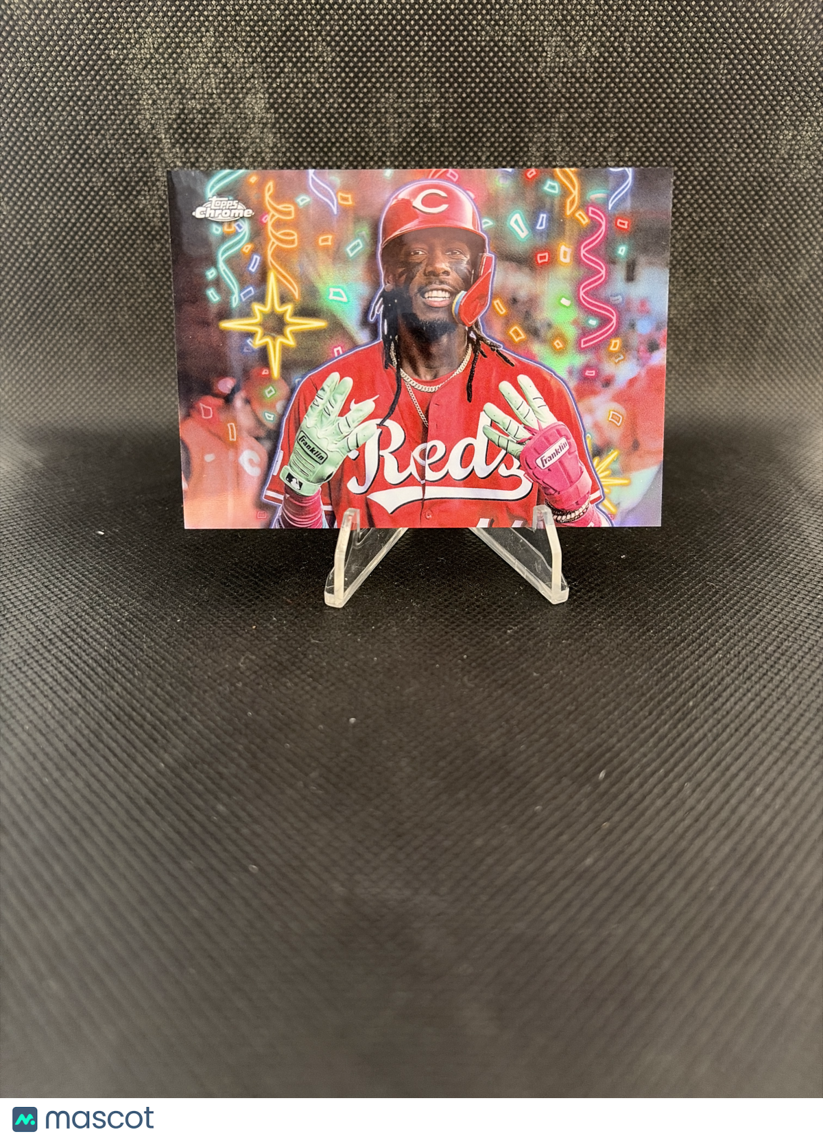 2025 Topps Chrome Update Celebración Elly De La Cruz