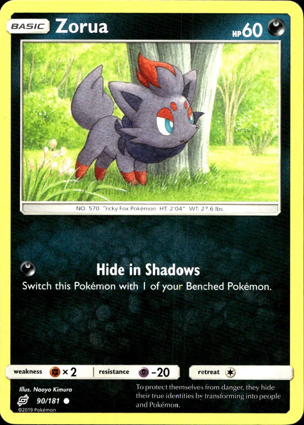 Zorua - SM9 90