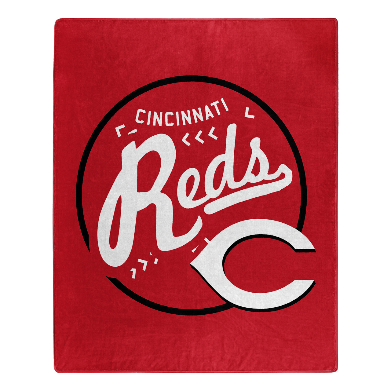 Cincinnati Reds Moonshot Design Raschel Blanket