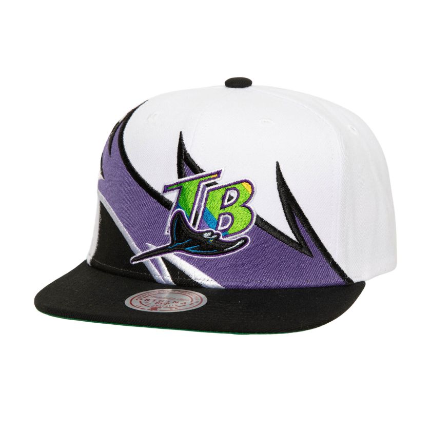Tampa Bay Rays Mitchell and Ness Waverunner Snapback Hat