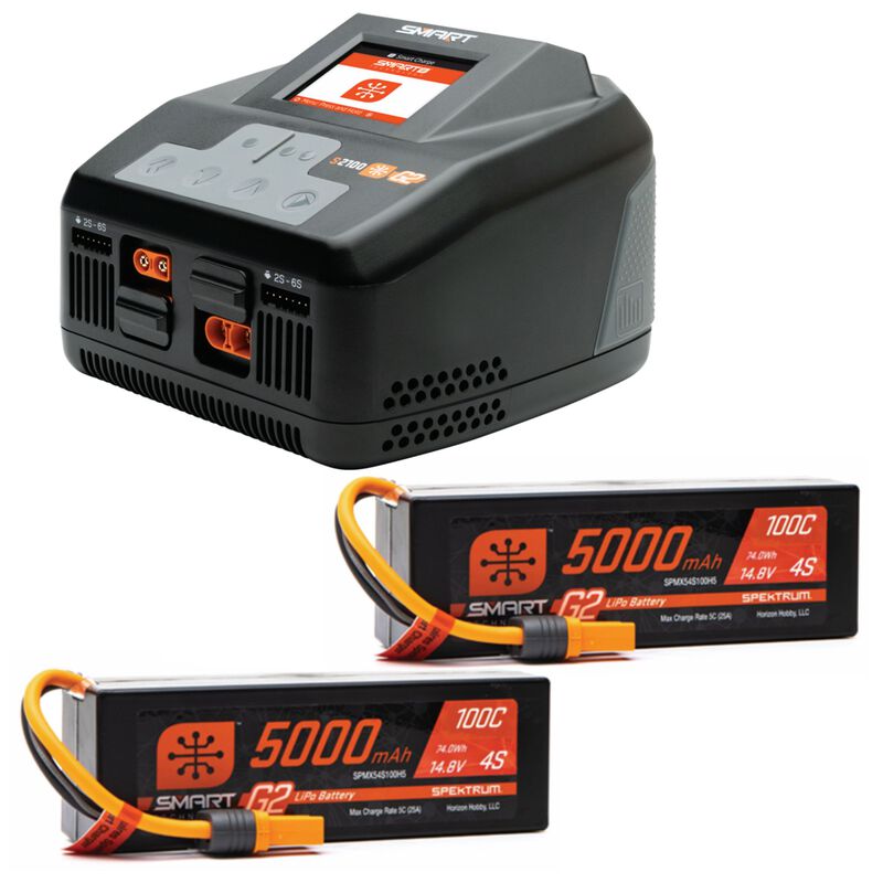 Poewerstage 2 Batteries & Charger Bundle 4S