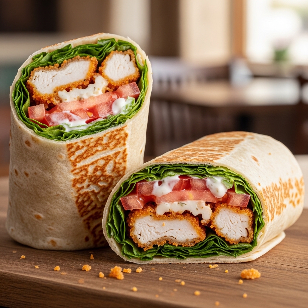 Crispy Chicken Wrap