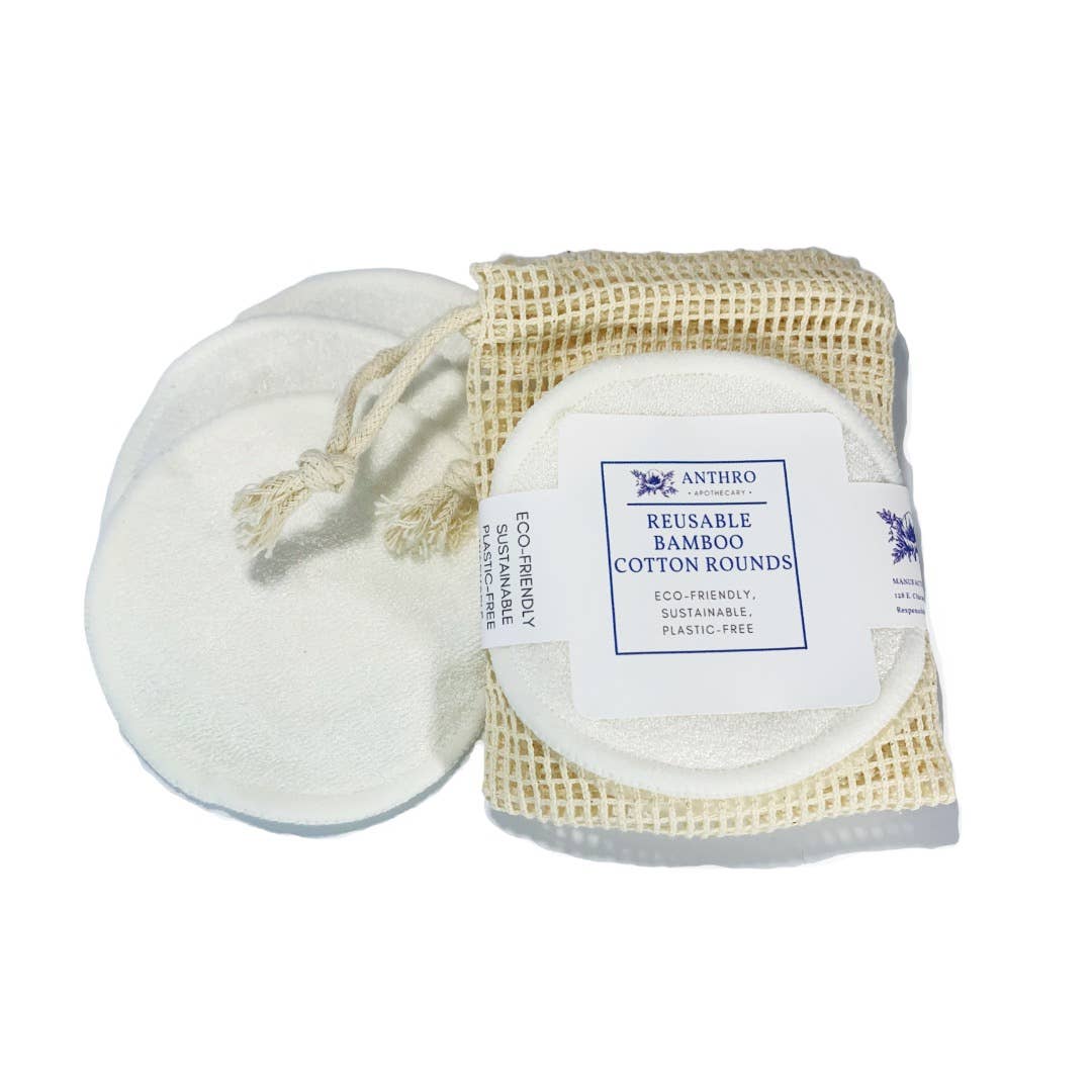 Anthro Apothecary - Reusable Bamboo Cotton Rounds