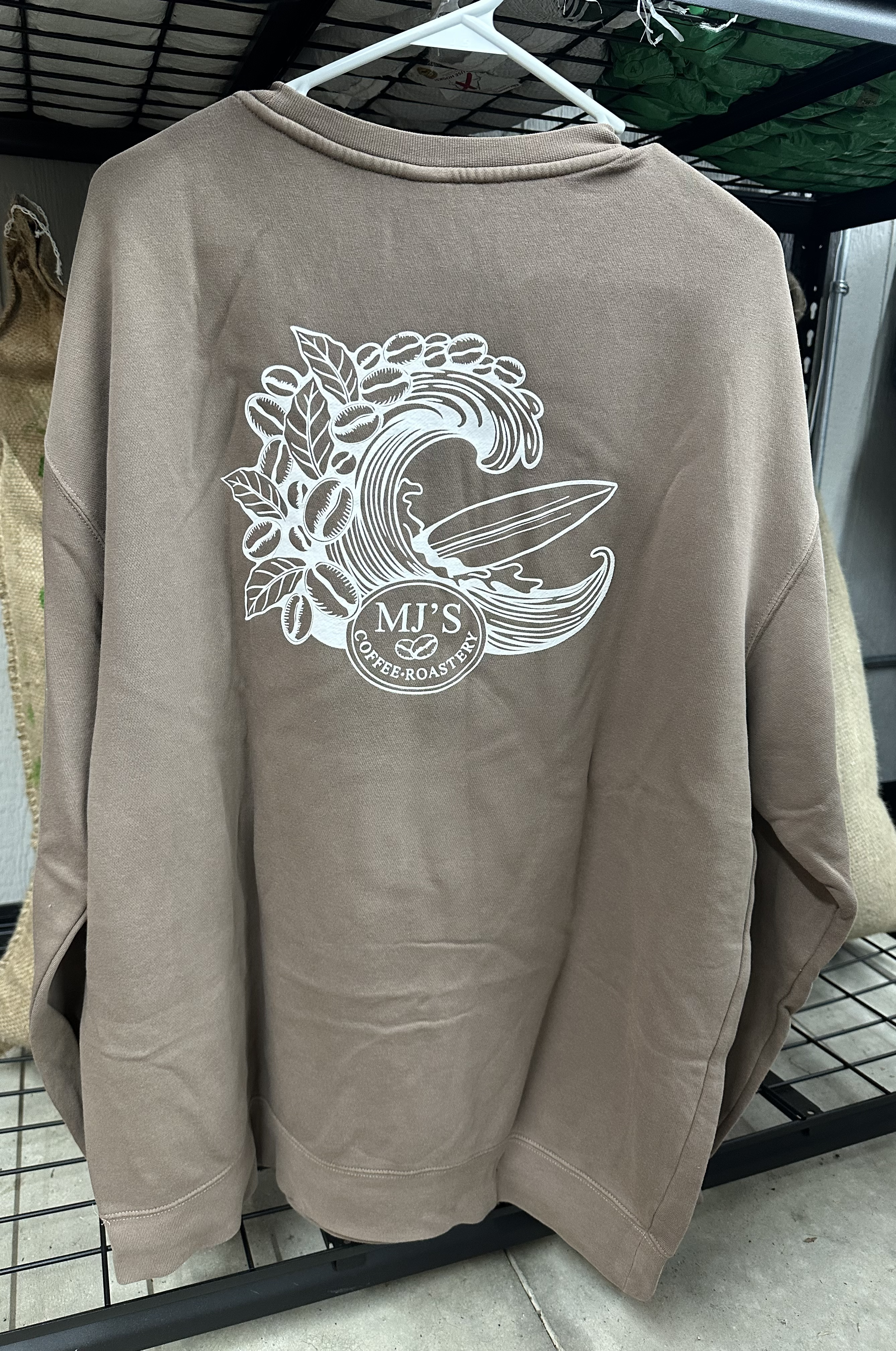 MJ's Crewneck — Brown