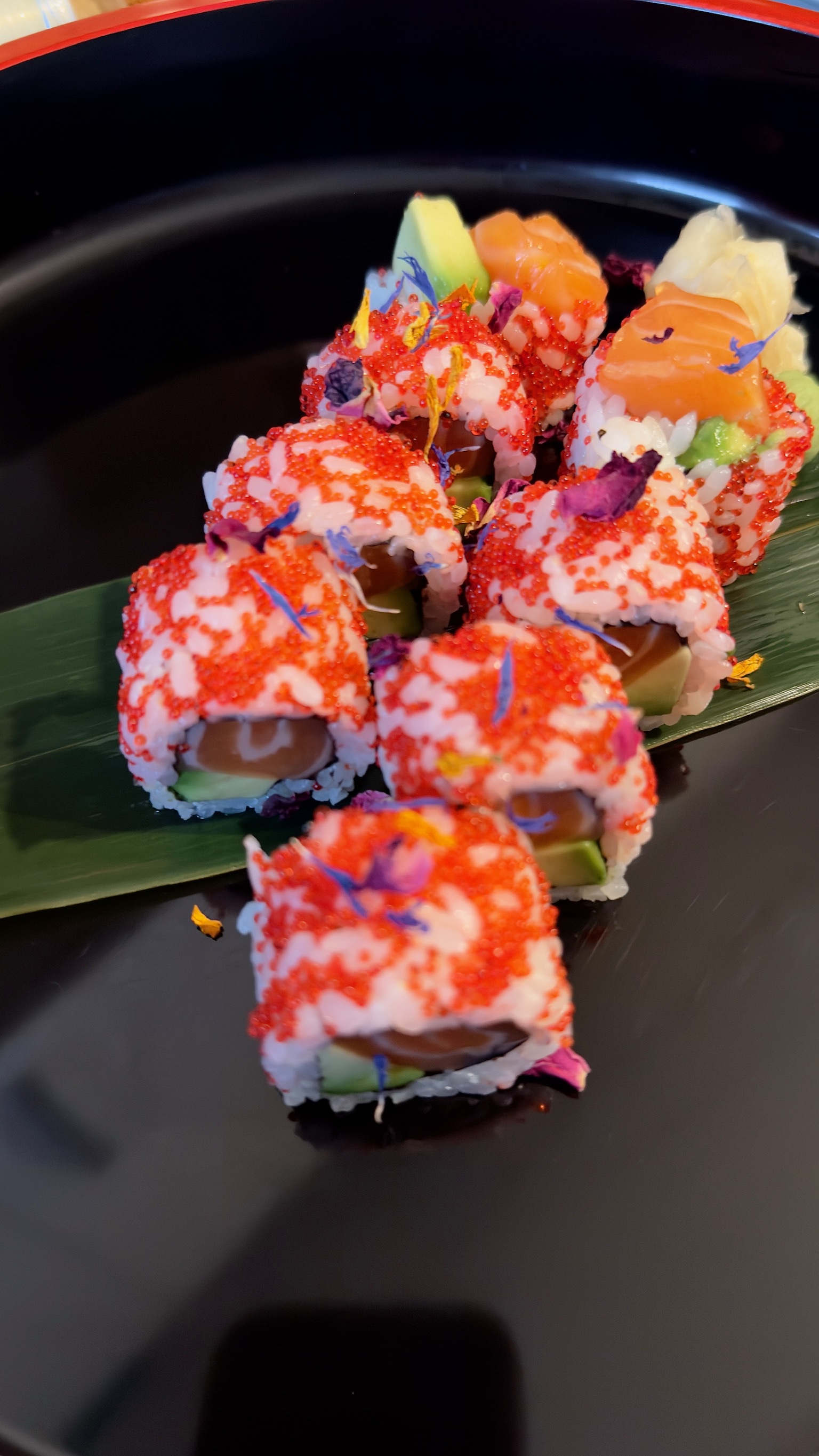 Salmon Avocado Roll - Savoury combination of fresh salmon and cream avoc