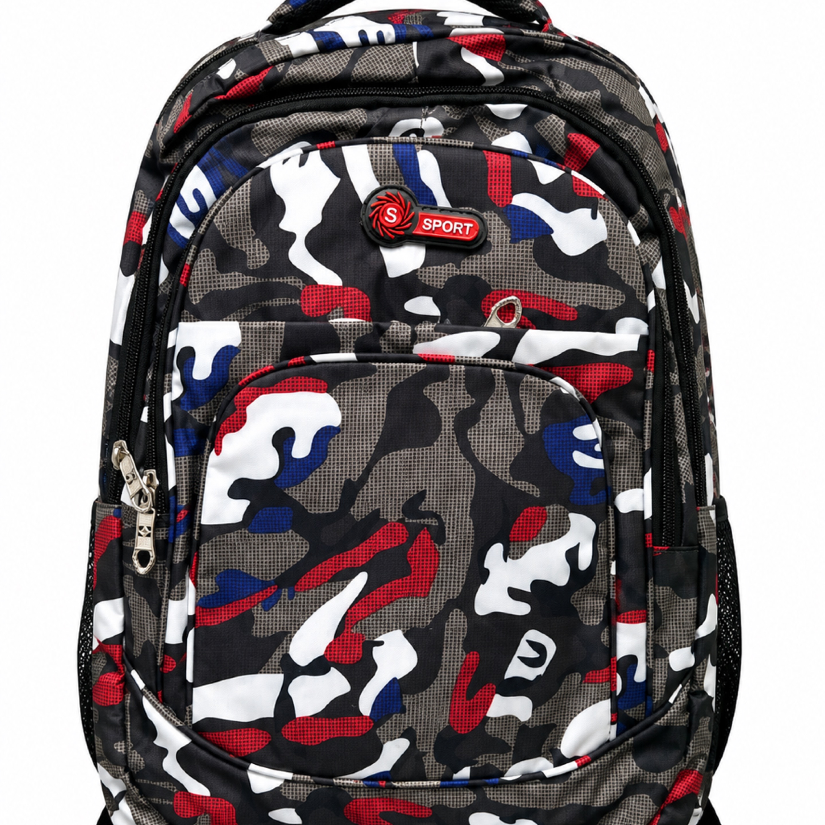Red, White & Blue Camo Sport Backpack