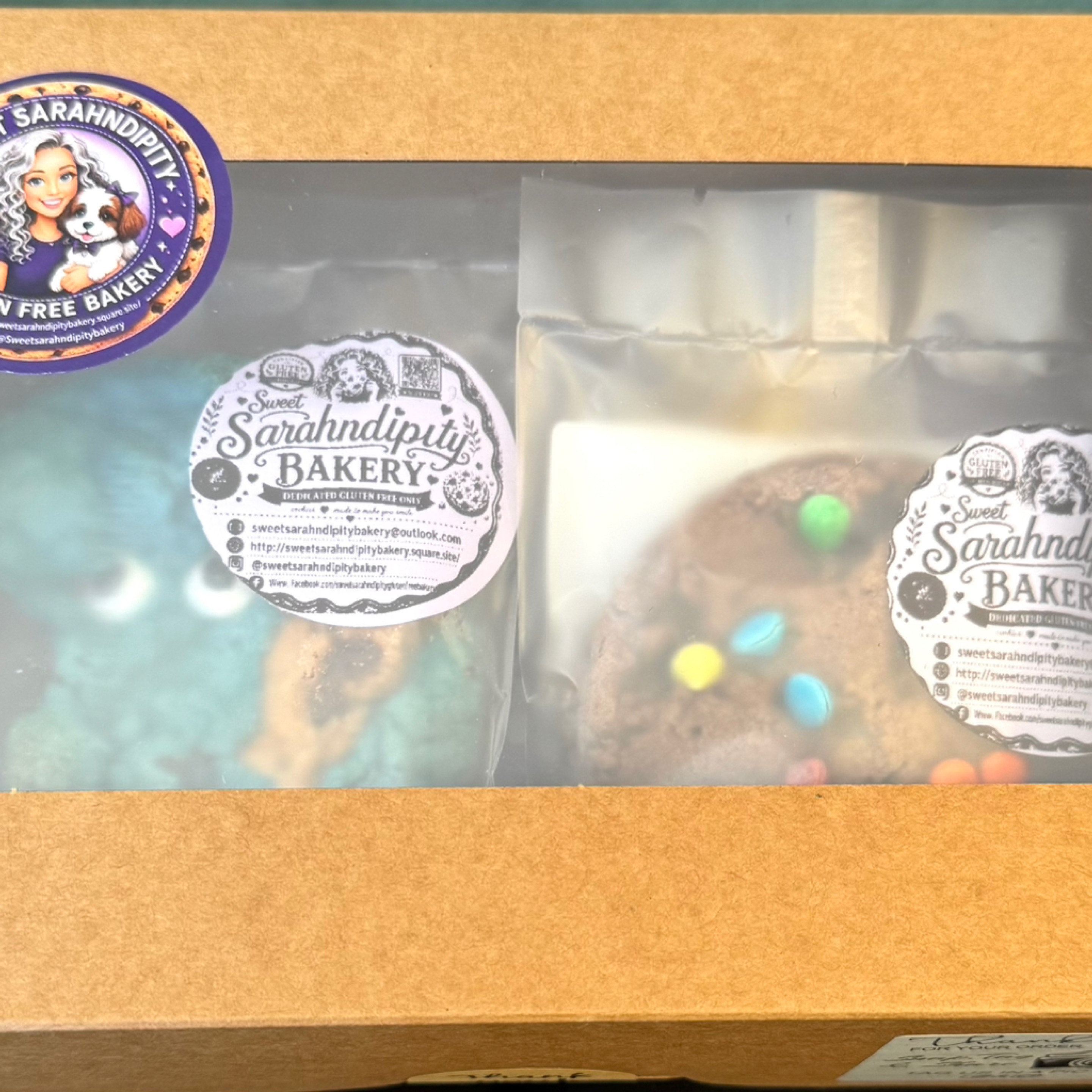 6 Pack Cookie Box