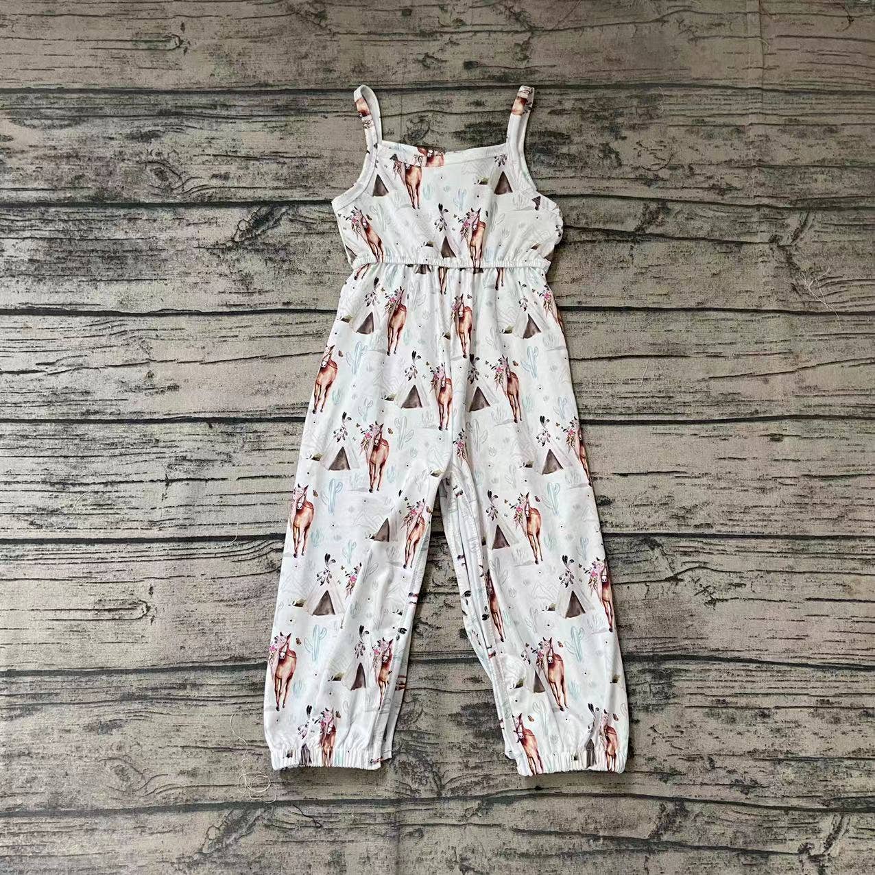Enchanted Horses/ Teepees Romper